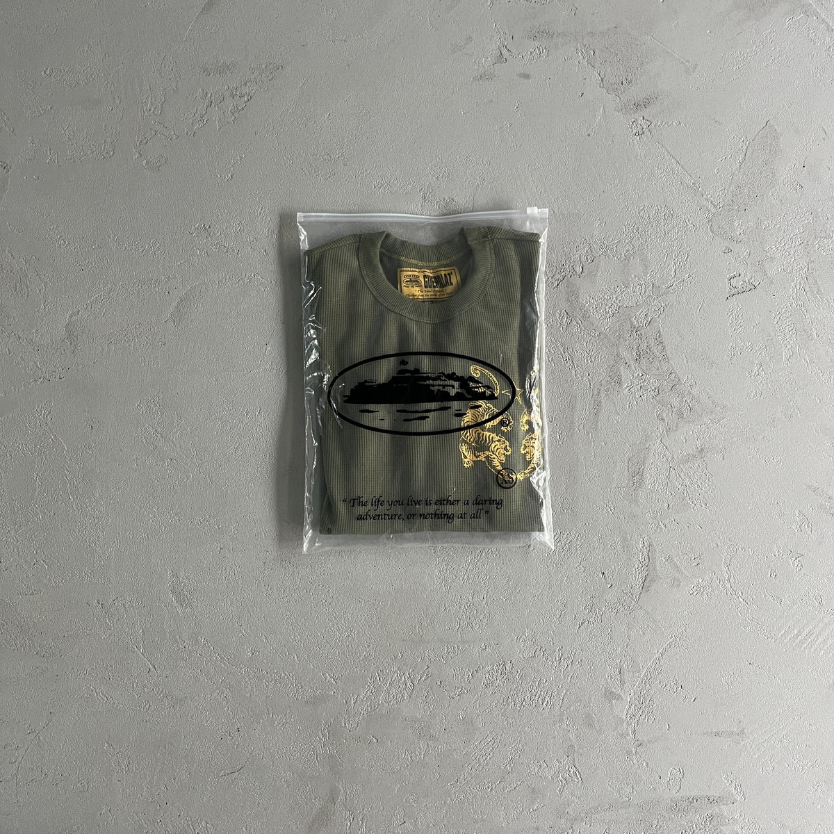 Corteiz Longsleeve Waffle Tiger