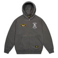 Palace x Neighborhood Skull Zip Hood Charcoal
