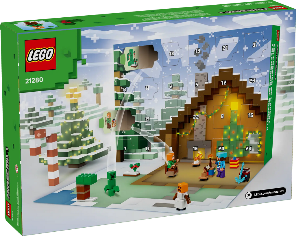 LEGO Minecraft 21280 Advent Calendar 2025