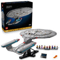 LEGO Icons Star Trek: U.S.S. Enterprise NCC-1701-D Collectible Building Sets for Adults - Room or Office Decor for Men & Women, Ages 18+ - Star Trek Gifts for Fans - 10356